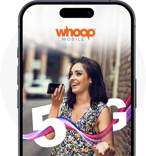 Experience 5G Network with Whoop Mobile